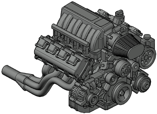 HEMI 392 VECTOR INTAKE VER.