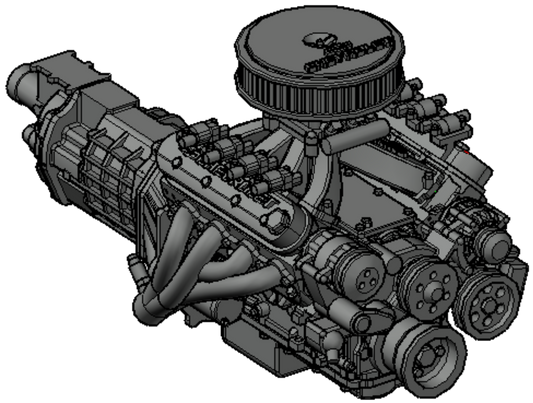 LSX single plane intake