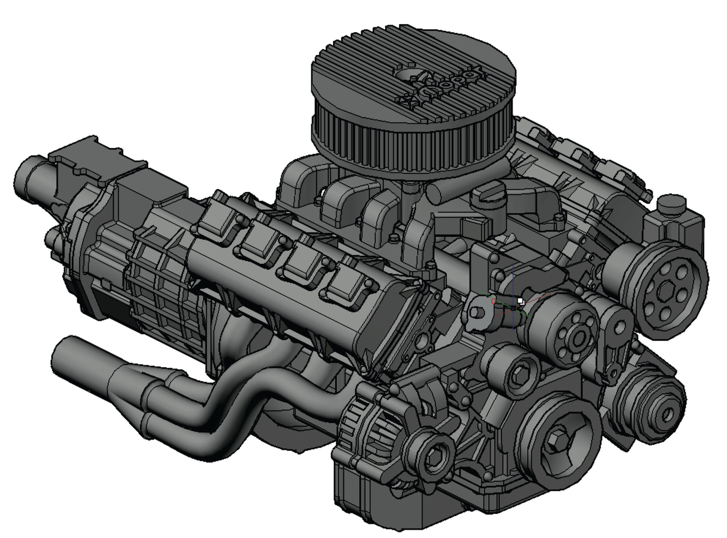 HEMI 392 single plan VER.