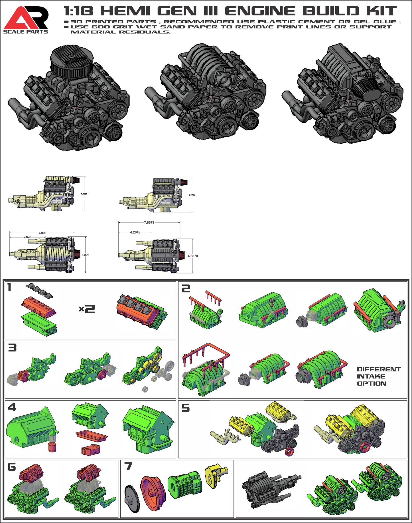 HEMI 392 single plan VER.