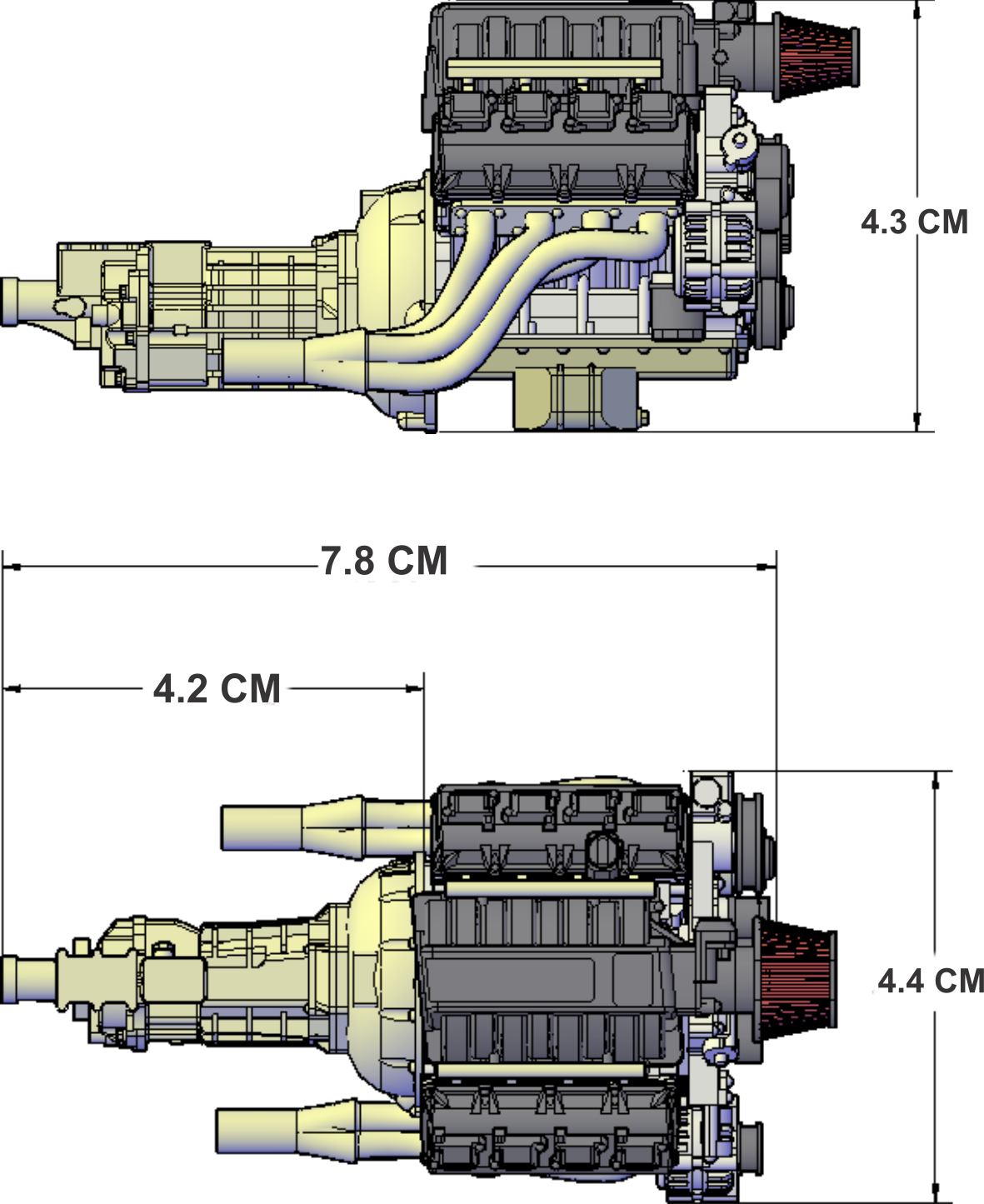 HEMI 392 VECTOR INTAKE VER.
